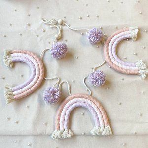 Rainbow Garland Nursery Decor Party Decorations